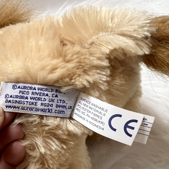 Aurora World Lion Plush Stuffed Animal Jungle Lion Mane Soft Fuzzy Plush Toy - Picture 6 of 9